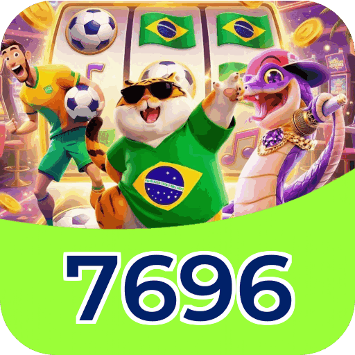 Plataforma 7696 mostrando interface moderna, jogos certificados e recursos de segurança licenciados